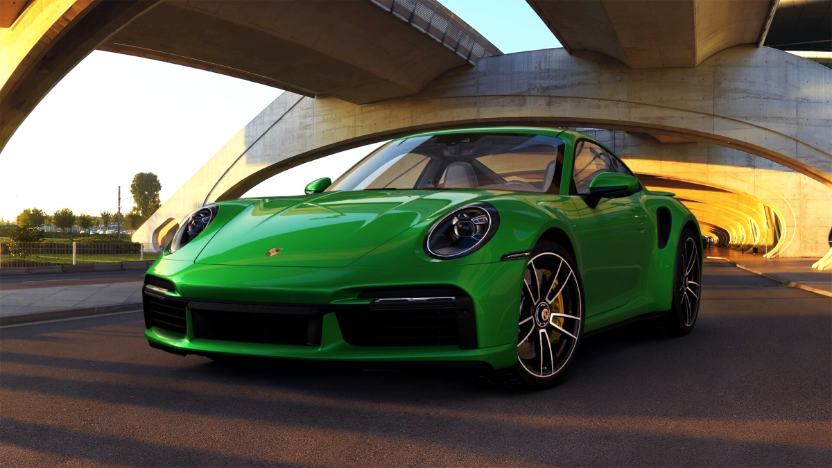 Porsche Python Green