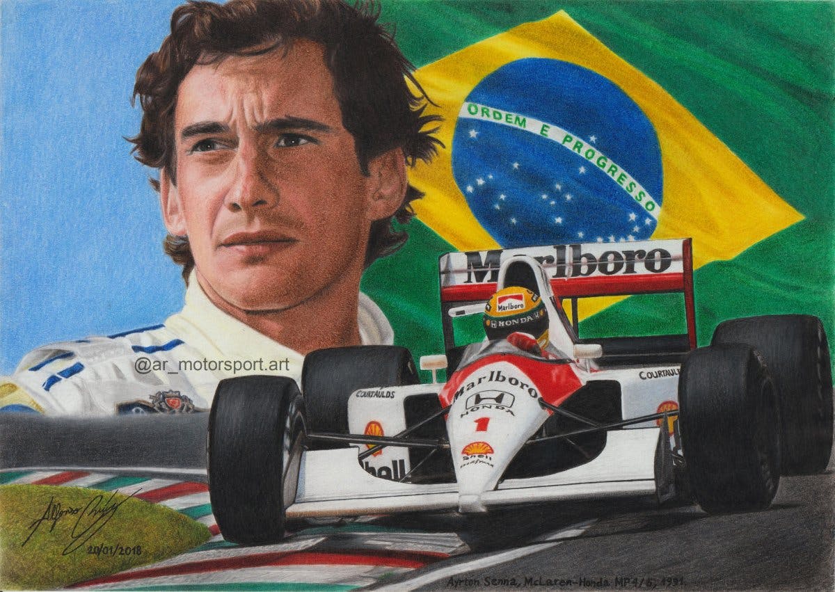 Ayrton Senna leyenda
